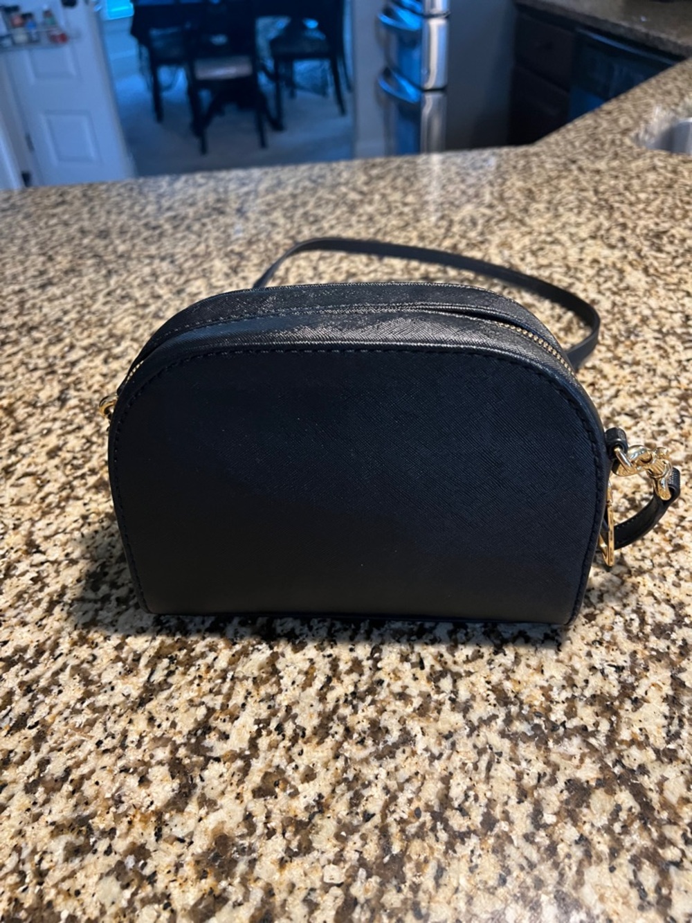 Marc Jacobs Black Crossbody Bag with White Logo - Picture 2 of 5